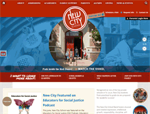 Tablet Screenshot of newcityschool.org